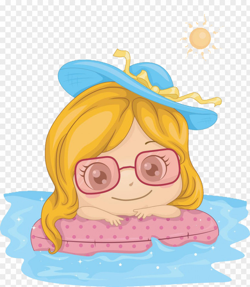 Children Swim Drawing Photography Illustration PNG