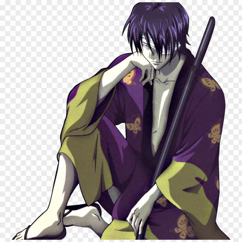 Gintama Shinsuke Takasugi Gintoki Sakata Bakumatsu Gin Tama Kotaro Katsura PNG