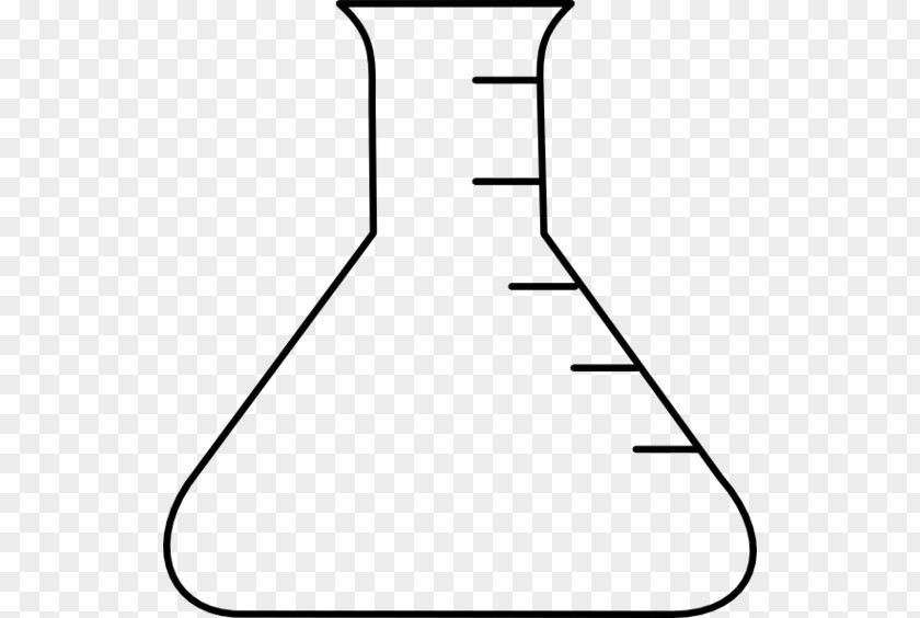 Glass Beaker Laboratory Flasks Erlenmeyer Flask Chemistry Clip Art PNG