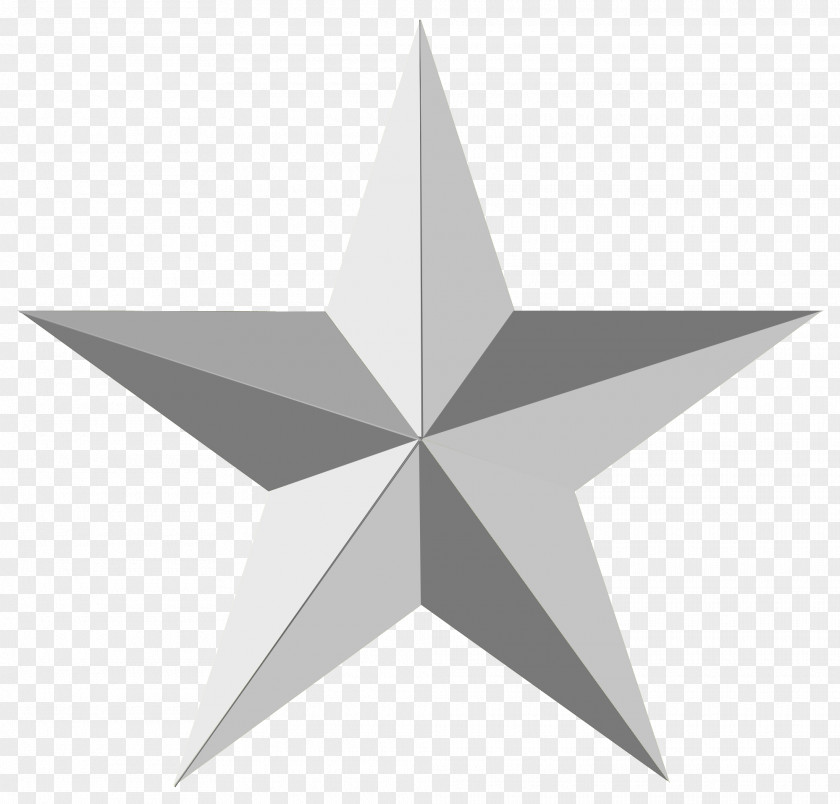 Gray Star Image Silver Clip Art PNG