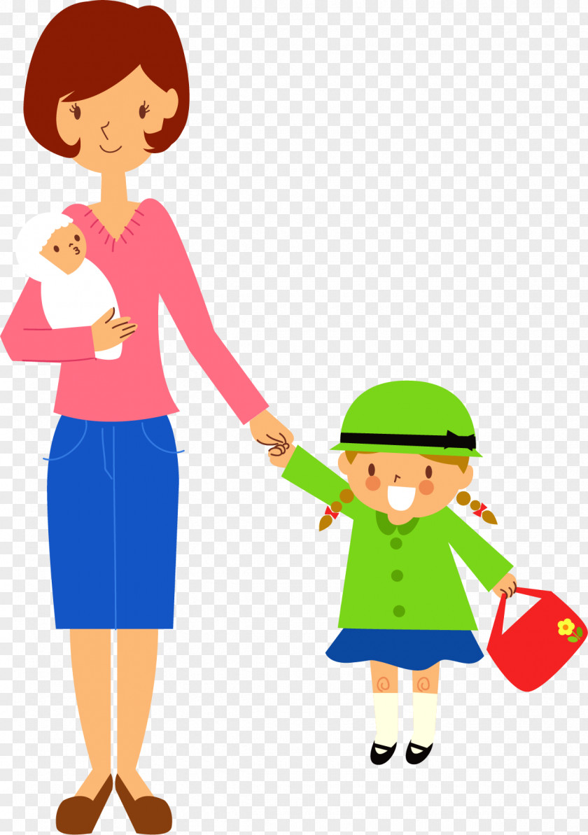 Mother And Daughter Baby Cartoon Material Singapore 2015 Southeast Asian Haze Air Pollution Human Body PNG