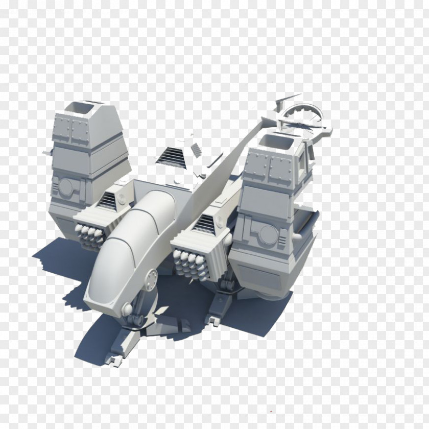 Science Fiction Weapons Collection Airplane 3D Computer Graphics PNG