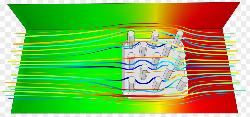 Water Transfer COMSOL Multiphysics Airflow Mechanical Engineering Computational Fluid Dynamics Heat Sink PNG