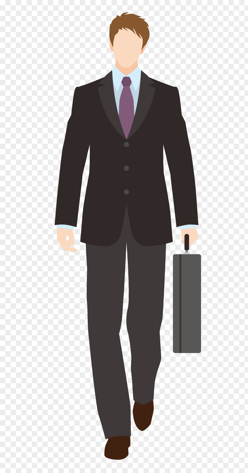 Wearing A Suit Of Staff Jacket Formal Wear Trousers Button PNG