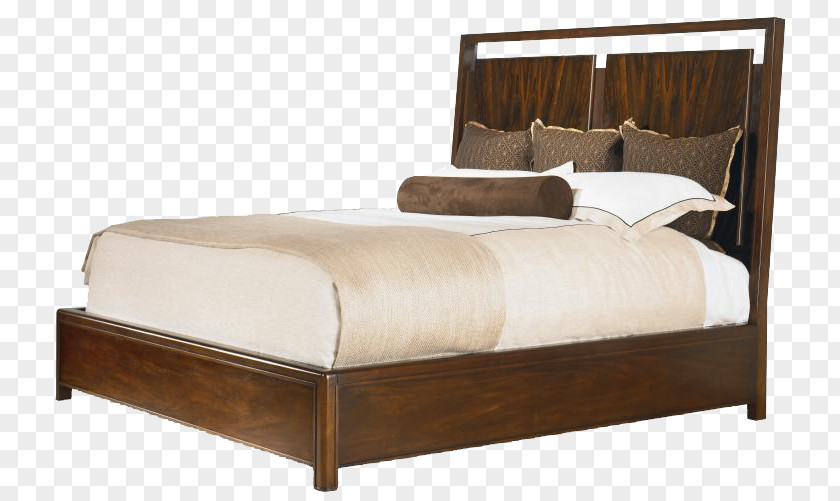 3d Furniture Bed Design Frame Platform Mattress Headboard PNG