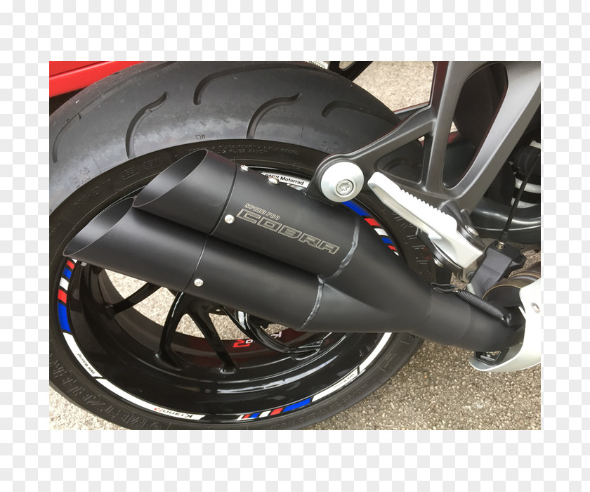 Car Tire Exhaust System Alloy Wheel BMW K1300R PNG