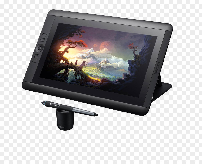Drawing Tablet Digital Writing & Graphics Tablets Wacom Intuos Pro Paper Edition Medium Cintiq 13HD PNG