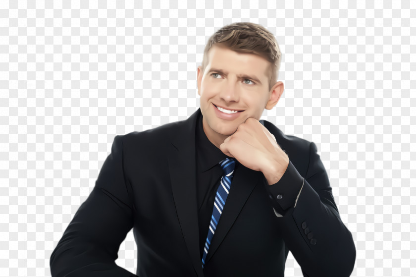 Formal Wear Smile White-collar Worker Male Suit Businessperson Gesture PNG