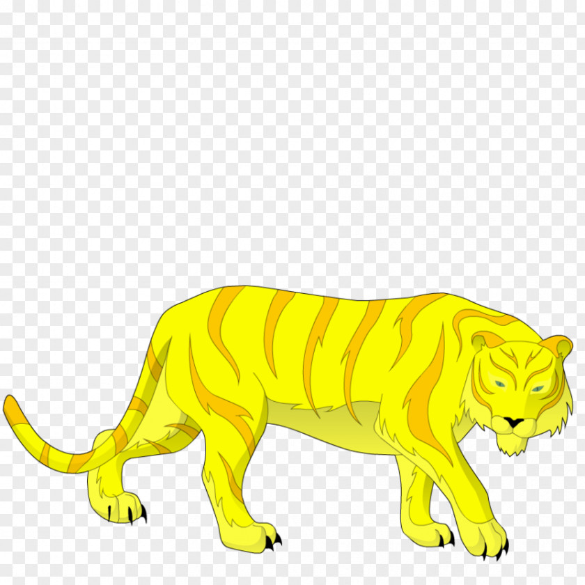 Lion Tiger Cat Wildlife Animal PNG