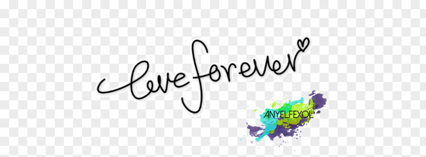 Love Forever Logo Brand Line Font PNG