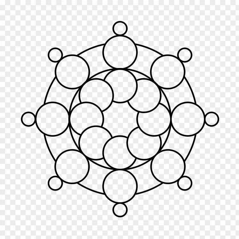 Sacred Geometry Mandala Drawing Clip Art PNG