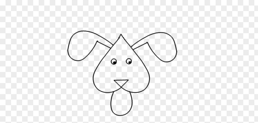 Drawing Dog Rabbit Hare Easter Bunny Ear Whiskers PNG