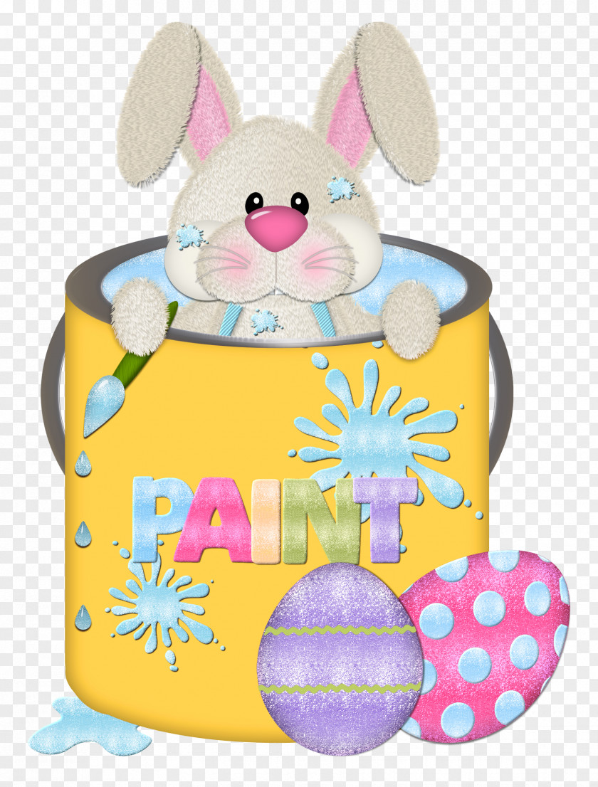 Easter Bunny In Cup Transparent Clipart Egg Hunt Rabbit PNG