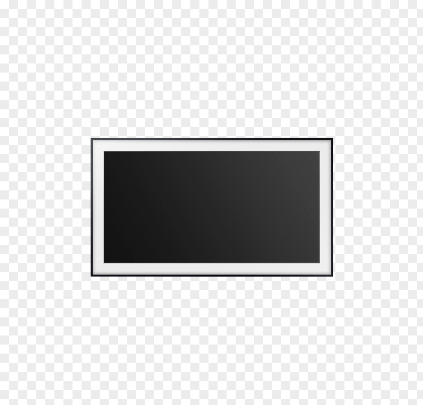 Inch Rectangle Display Device Computer Monitors Black M PNG