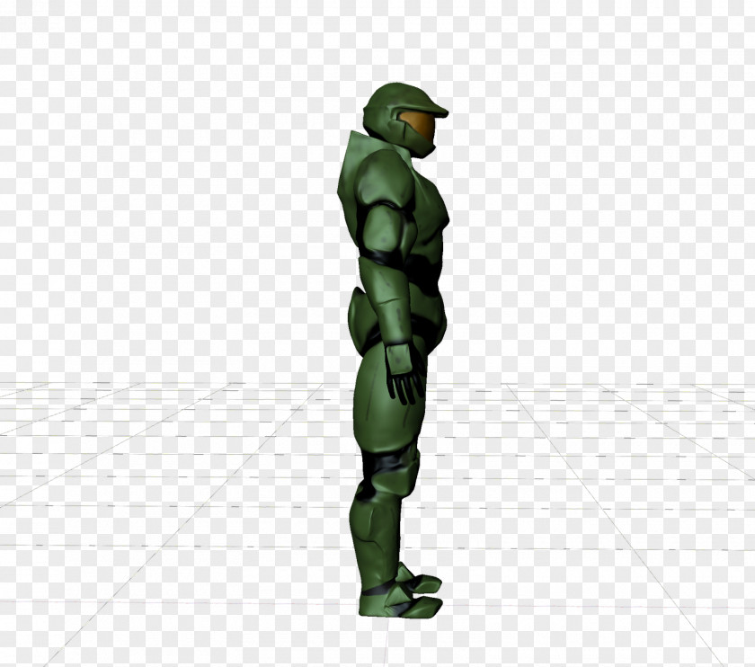 Master Chief Character Figurine Fiction Animated Cartoon PNG