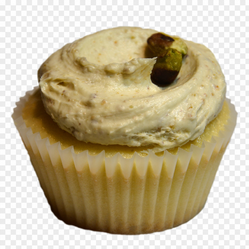 Pistachio Cupcake Buttercream Food Dessert Flavor PNG