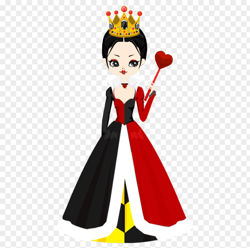 Queen Of Hearts Red Alice's Adventures In Wonderland Clip Art PNG