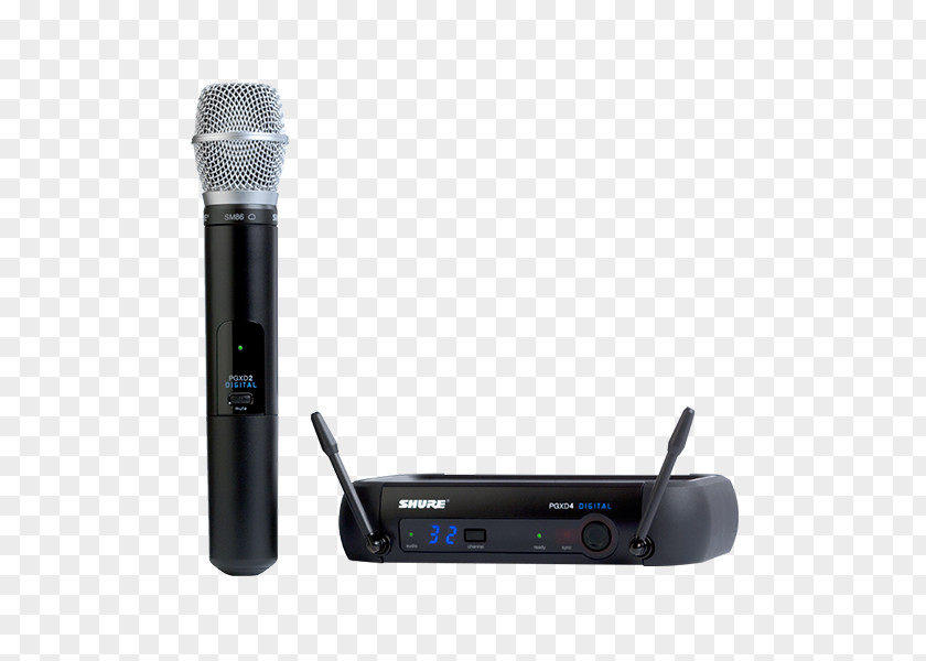 Shure SM58 Wireless Microphone Beta 58A System PNG