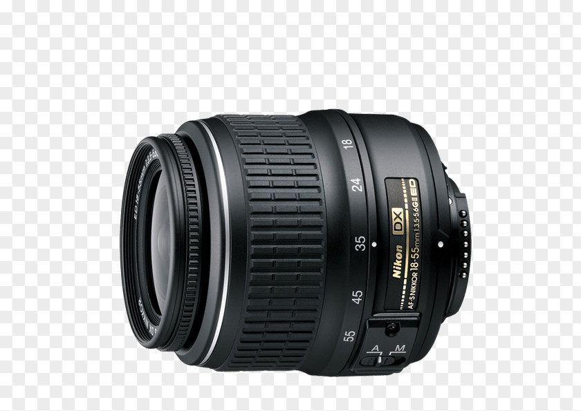 Wideangle Lens Nikon AF-S DX Zoom-Nikkor 18-55mm F/3.5-5.6G Nikkor 35mm F/1.8G Format Camera PNG