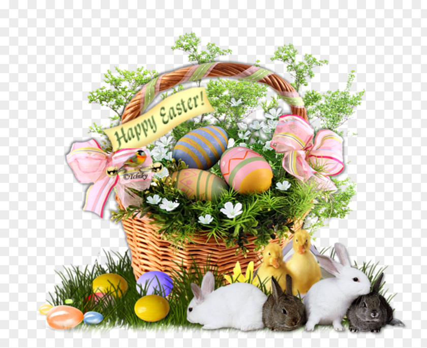 Easter Basket Egg PNG