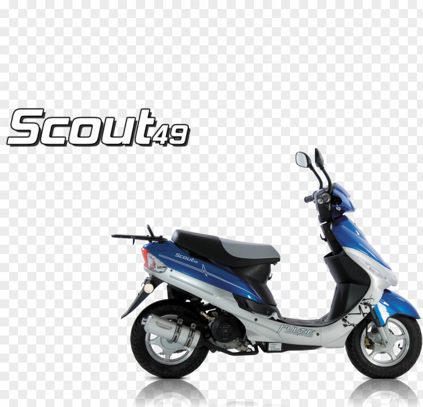 Retro European Style Scooter Car Moped Motorcycle GY6 Engine PNG