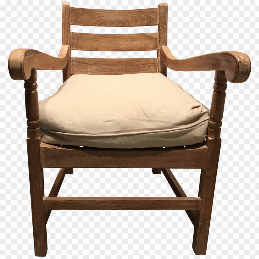 Armchair Chair Armrest Furniture Wood PNG