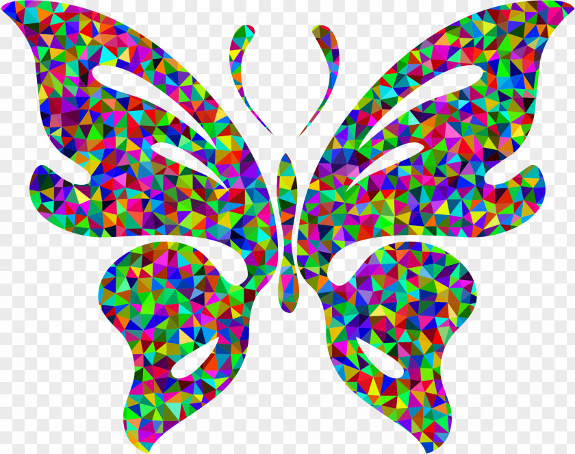 Colorful Butterfly Desktop Wallpaper Clip Art PNG