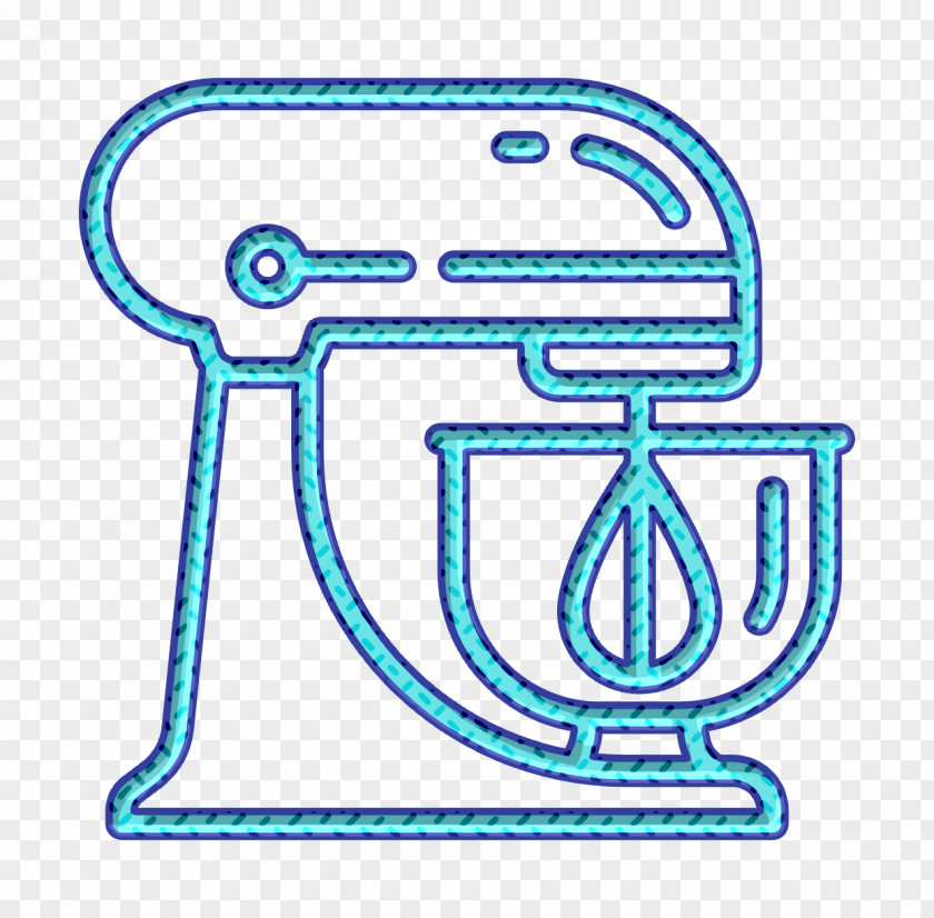 Electric Mixer Icon Kitchen Bakery PNG