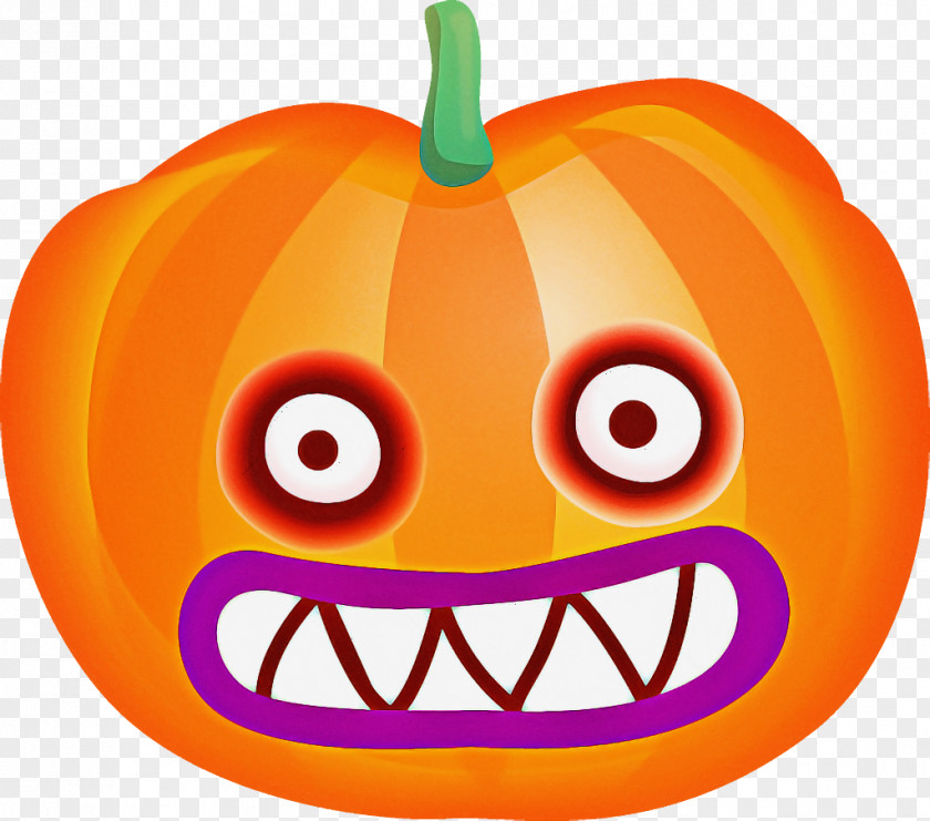 Jack-o-Lantern Halloween Carved Pumpkin PNG