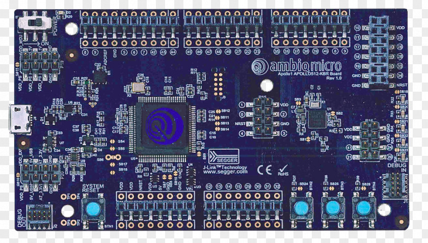 Jlink Microcontroller Computer Hardware Electronic Engineering Embedded System Electronics PNG