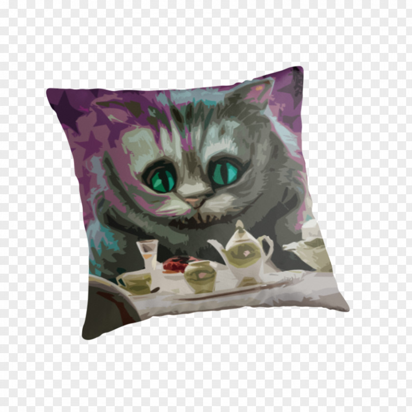 Multicolor Layers Cheshire Cat Kitten Tabby The Mad Hatter PNG