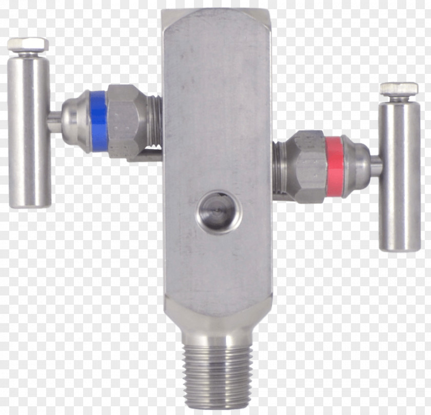 OMB Valves Double Block And Bleed Manifold Needle Valve Piping Plumbing Fitting Automatic Bleeding PNG