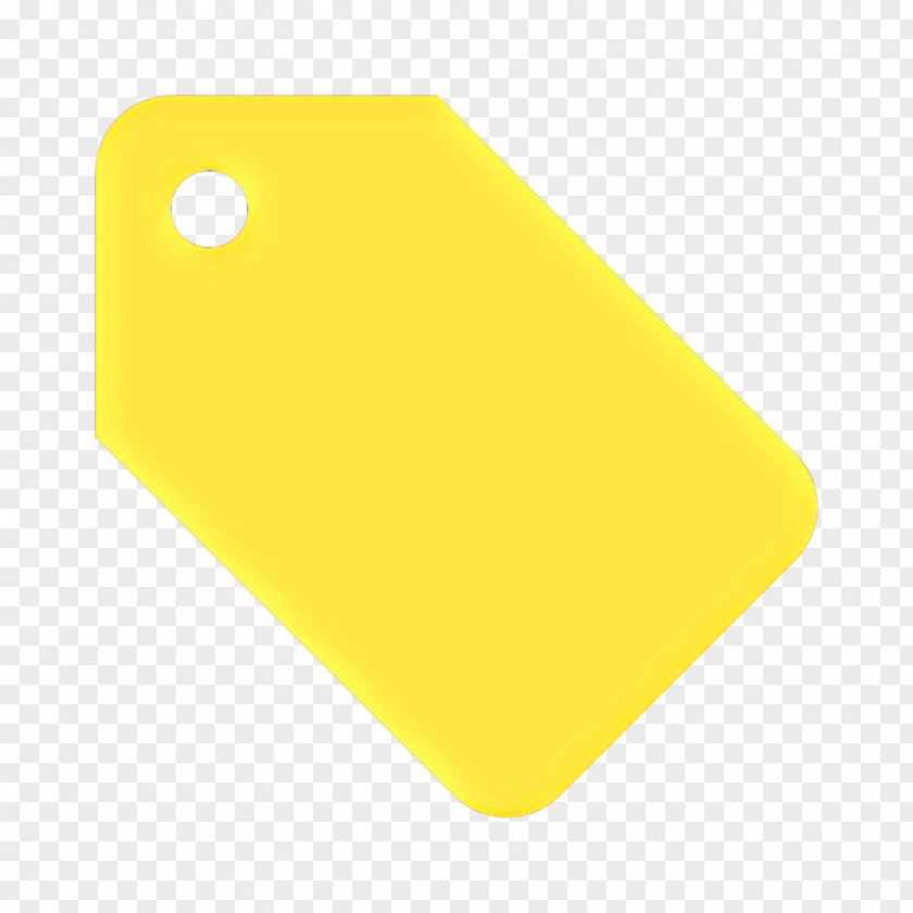 Rectangle Mobile Phone Case Yellow PNG