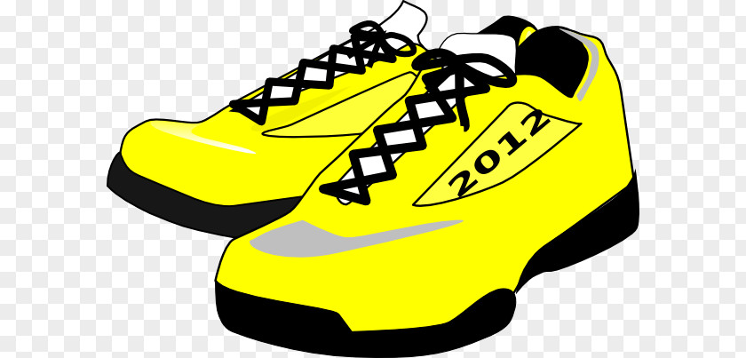 Yellow Cliparts Shoe Sneakers Clip Art PNG