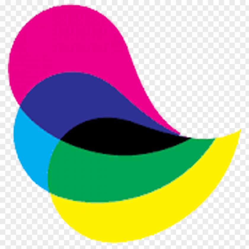 Magenta Logo Color Background PNG