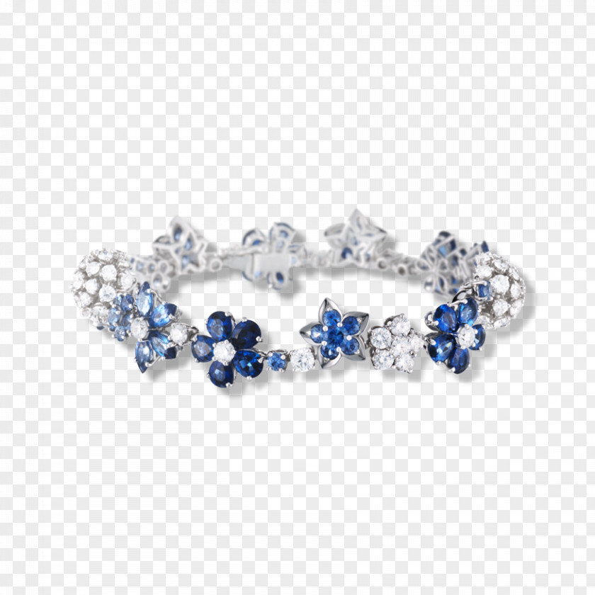 Sapphire Body Jewellery Bling-bling Bracelet PNG