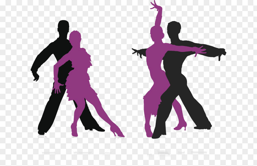 Silhouette Ballroom Dance Vector Graphics Royalty-free Illustration PNG