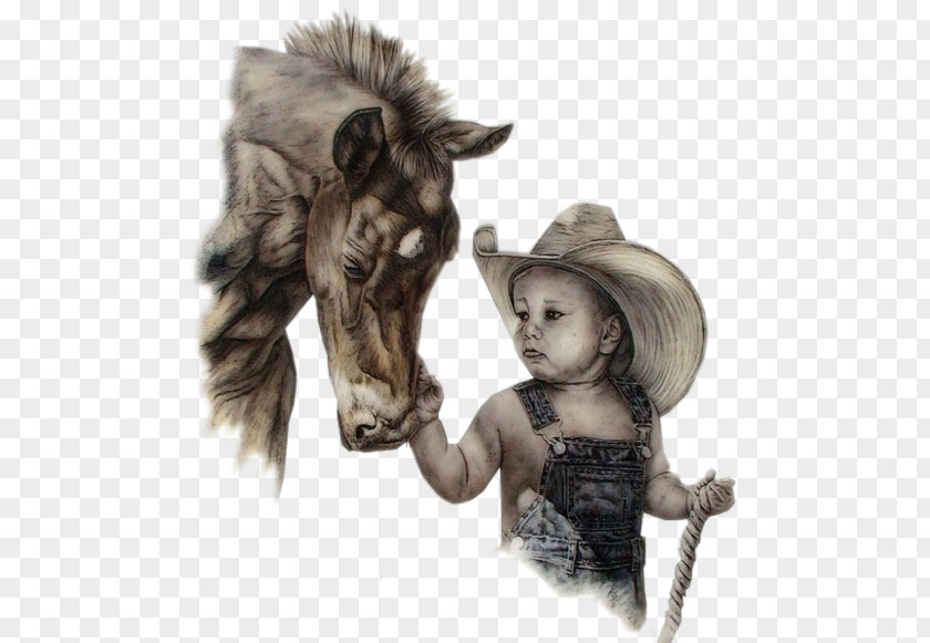 Horse Oil Painting Drawing Western PNG