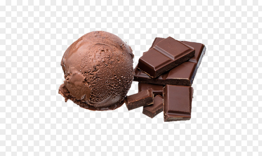 Ice Cream Chocolate Truffle Fudge Praline PNG