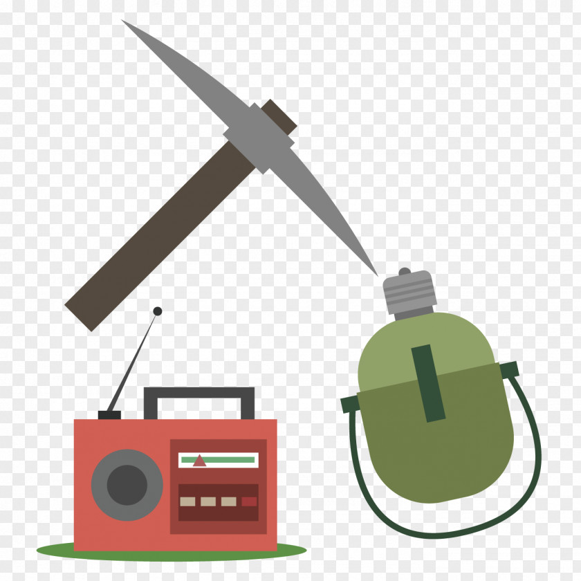 Kettle Hoe Radio Vector Material Euclidean Antenna Download PNG