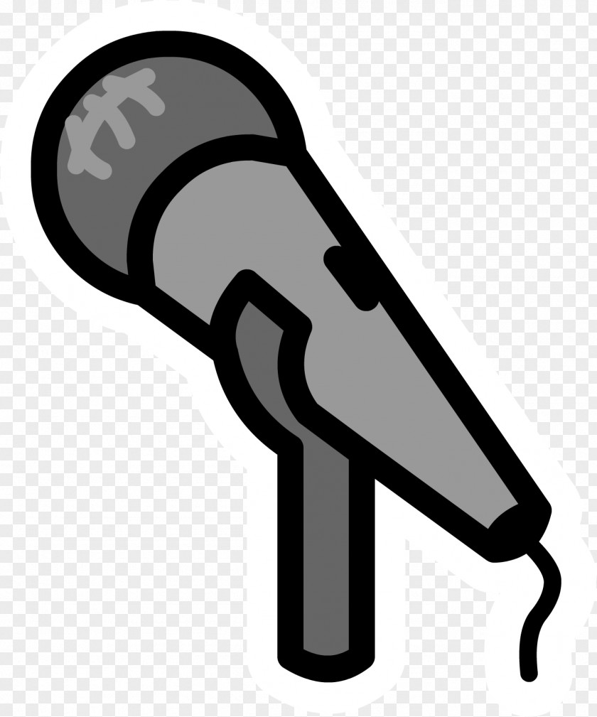 Pin Club Penguin Microphone Clip Art PNG