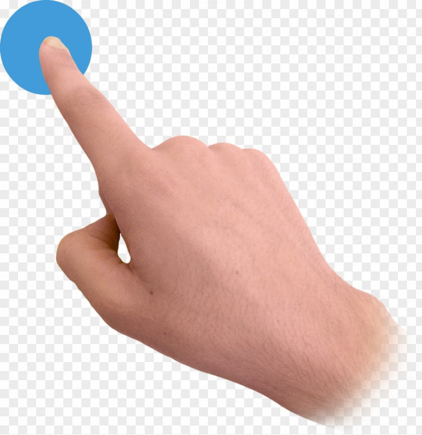 Touch Finger Image Index Thumb Hand PNG