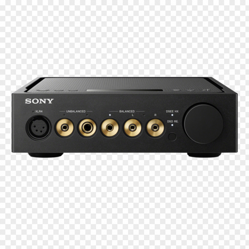 Headphone Amplifier Audio Power Sony Digital-to-analog Converter PNG
