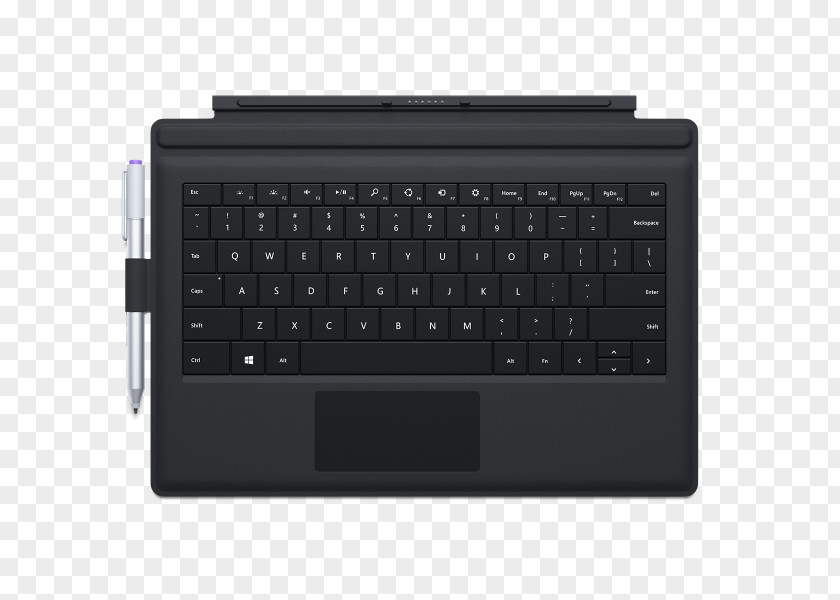 Laptop Computer Keyboard Surface Pro 3 Touchpad Numeric Keypads PNG