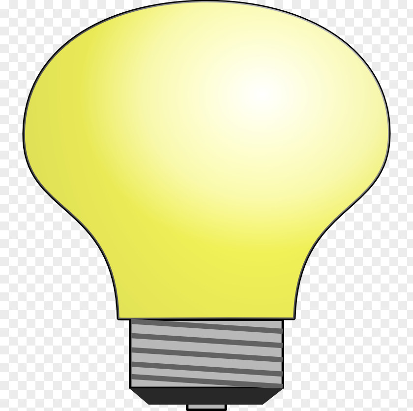 Light Incandescent Bulb Clip Art PNG