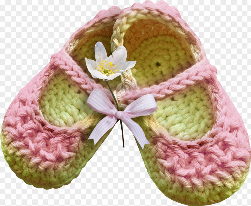 Lovely,Knitted Baby Shoes Slipper Shoe High-heeled Footwear PNG