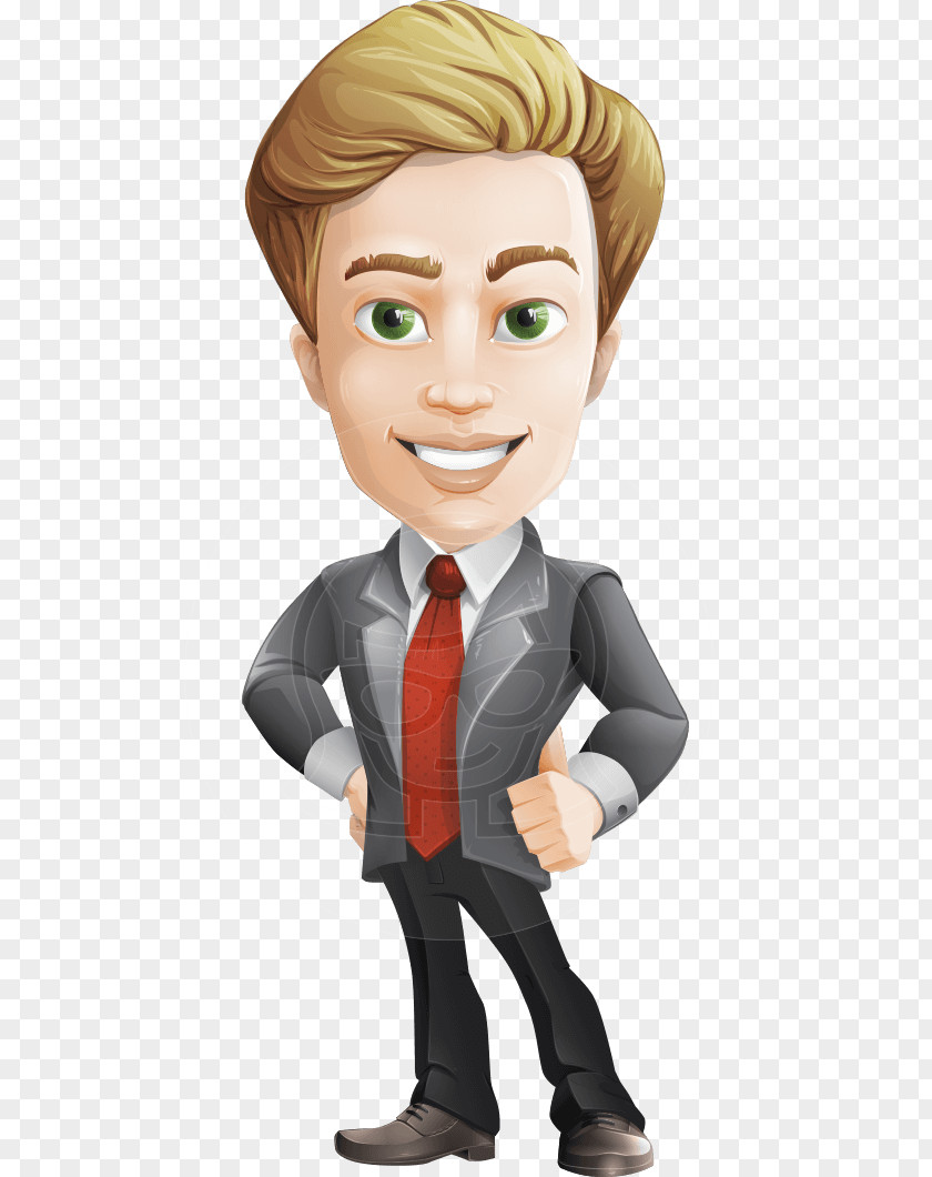 Man Cartoon Character Businessperson PNG