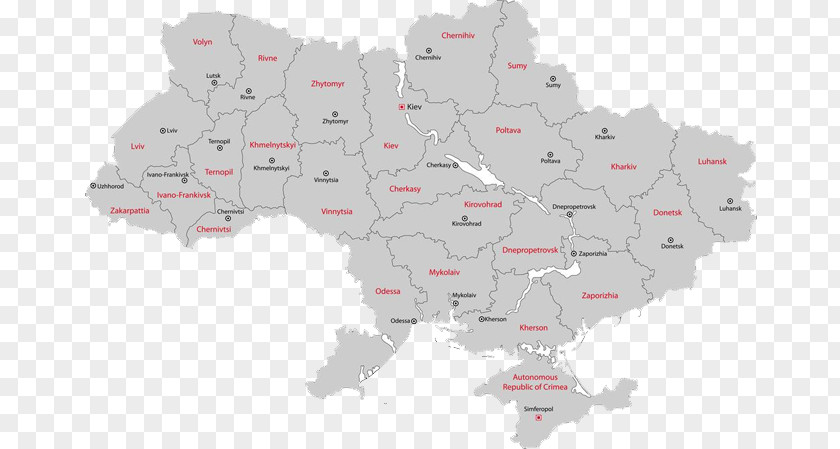 Map State Border Of Ukraine Royalty-free PNG