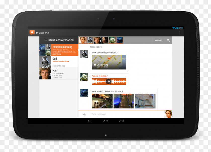 Tablet Computers Computer Software Android User Interface Design PNG