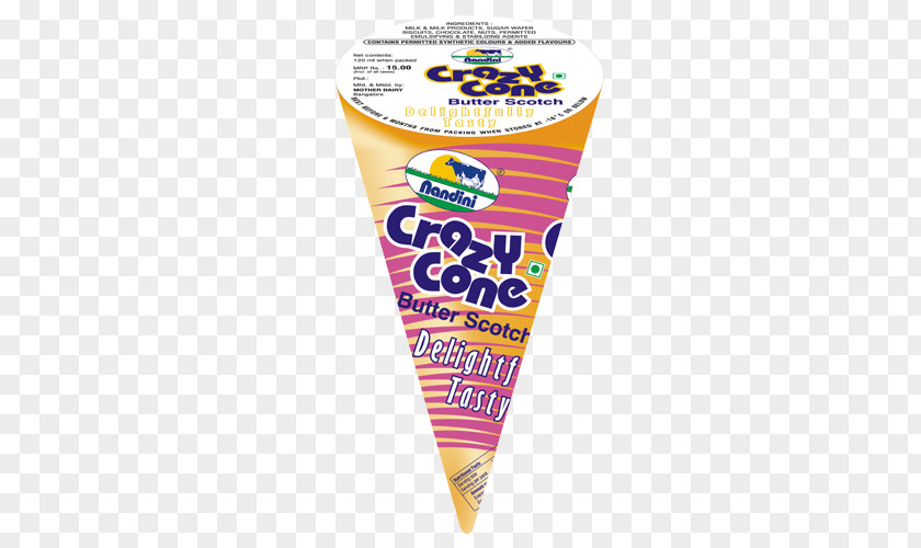 Ice Cream Cones Kulfi Butterscotch PNG